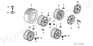 B-18 TIRE/WHEEL DISKS