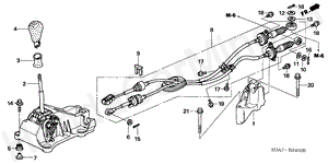 B-34 SHIFT LEVER