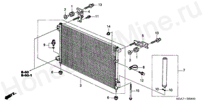 AIR CONDITIONER (CONDENSER) B-58 AIR CONDITIONER (CONDENSER)