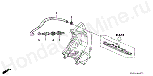 BREATHER TUBE (L4) E-8 BREATHER TUBE (L4)