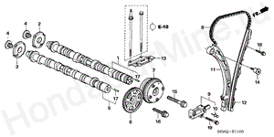 CAMSHAFT/CAM CHAIN (L4) E-11 CAMSHAFT/CAM CHAIN (L4)