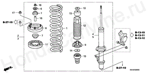 FRONT SHOCK ABSORBER B-28 FRONT SHOCK ABSORBER