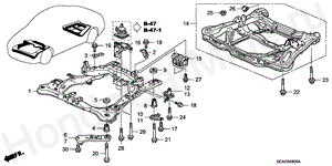 FRONT BEAM/REAR BEAM B-48 FRONT BEAM/REAR BEAM