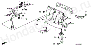 E-3-1 INTAKE MANIFOLD (2.4L)