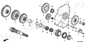 ATM-6 COUNTERSHAFT
