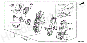 B-17 HEATER CONTROL(LH)