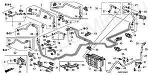 B-4-2 FUEL PIPE(2.0L)