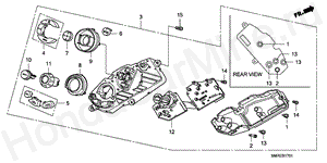 B-17-1 HEATER CONTROL(RH)
