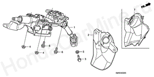 B-32 STEERING COLUMN