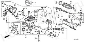 B-33-11 P.S. GEAR BOX(EPS)(RH)
