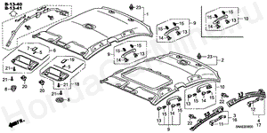 ROOF LINING B-38 ROOF LINING