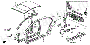 OUTER PANELS/REAR PANEL B-49-20 OUTER PANELS/REAR PANEL