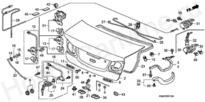 TRUNK LID B-55-10 TRUNK LID