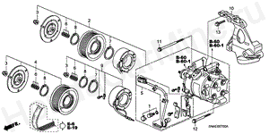 AIR CONDITIONER (COMPRESSOR) B-57 AIR CONDITIONER (COMPRESSOR)