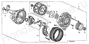 ALTERNATOR (MITSUBISHI) E-6-10 ALTERNATOR (MITSUBISHI)