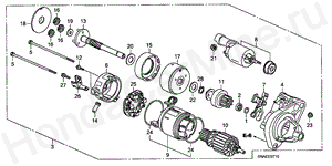 STARTER MOTOR (DENSO) E-7-10 STARTER MOTOR (DENSO)