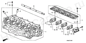 CYLINDER HEAD E-10 CYLINDER HEAD