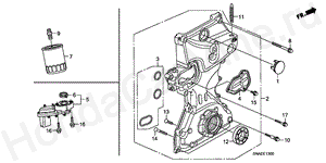 OIL PUMP E-13 OIL PUMP