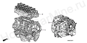 ENGINE ASSY./ TRANSMISSION ASSY. E-20-10 ENGINE ASSY./ TRANSMISSION ASSY.