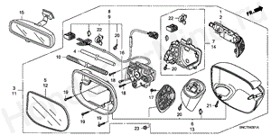 B-43-1 MIRROR(AUTO TURN)