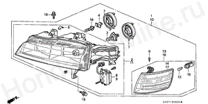 B-8 HEADLIGHT (E,G,Q,S)
