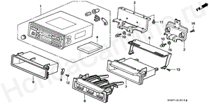 B-16-10 AUTO RADIO (-'95)