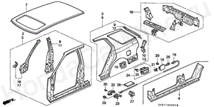 B-49-20 OUTER PANELS