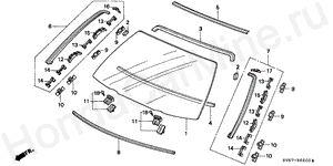 B-52 FRONT WINDSHIELD