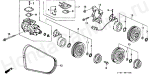 B-57 AIR CONDITIONER (COMPRESSOR)(ND)