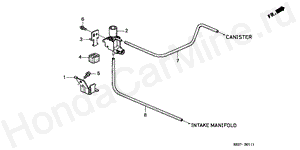 B-1-11 PURGE CONTROL SOLENOID VALVE (98)