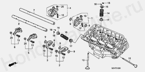 E-12 КЛАПАН/КАЧАЮЩИЙСЯ РЫЧАГ (ПЕРЕД)