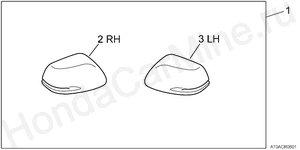 R06-13-01 Накладки на боковые зеркала