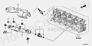 ТОПЛИВНЫЙ ИНЖЕКТОР (2.0L) E-3-11 ТОПЛИВНЫЙ ИНЖЕКТОР (2.0L)