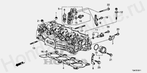 E-10-11 ЗОЛОТНИКОВЫЙ КЛАПАН (2.0L)