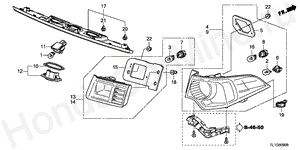 TAILLIGHT/LICENSE LIGHT B-9 TAILLIGHT/LICENSE LIGHT