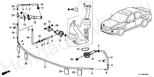HEADLIGHT WASHER B-15-10 HEADLIGHT WASHER