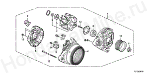 E-6-10 ALTERNATOR(DENSO)(2.0L)