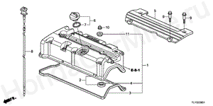 E-9-1 CYLINDER HEAD COVER(2.4L)