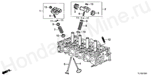 E-12-1 VALVE/ROCKER ARM(2.4L)