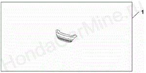 FR GRILLE LWR 08F-23-01 FR GRILLE LWR