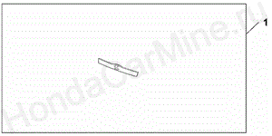 RR T/G GARNISH 08F-52-01 RR T/G GARNISH