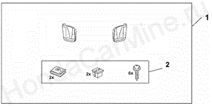 REAR MUD GUARDS 08P-09-01 REAR MUD GUARDS