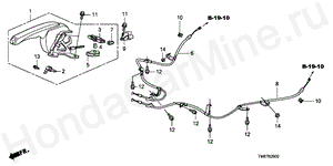 PARKING BRAKE B-26 PARKING BRAKE