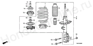 FRONT SHOCK ABSORBER B-28 FRONT SHOCK ABSORBER