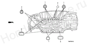 GROMMET(LOWER) B-36-12 GROMMET(LOWER)