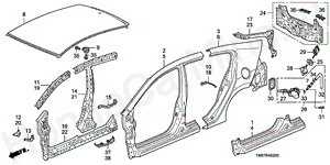 B-49-20 OUTER PANELS/REAR PANEL