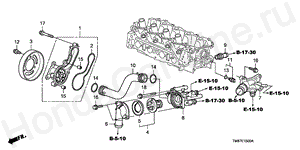 E-15 WATER PUMP