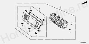 AUTO AIR CONDITIONER CONTROL (ЛЕВОСТОРОННИЙ РУЛЬ) B-17-2 AUTO AIR CONDITIONER CONTROL (ЛЕВОСТОРОННИЙ РУЛЬ)