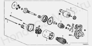 E-7-11 СТАРТЕРНЫЙ ДВИГАТЕЛЬ (DENSO) (1)
