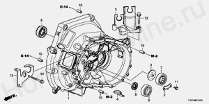 КОЖУХ СЦЕПЛЕНИЯ M-1 КОЖУХ СЦЕПЛЕНИЯ